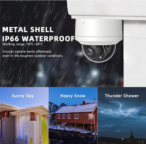 8MP mini hai cách âm thanh Sony PoE IP PTZ máy ảnh 5x Zoom kỹ thuật số OEM HIK giao thức <span class=keywords><strong>WDR</strong></span> IP66 ngoài trời <span class=keywords><strong>IR</strong></span> 4k Mạng an ninh máy ảnh - Product Image 2