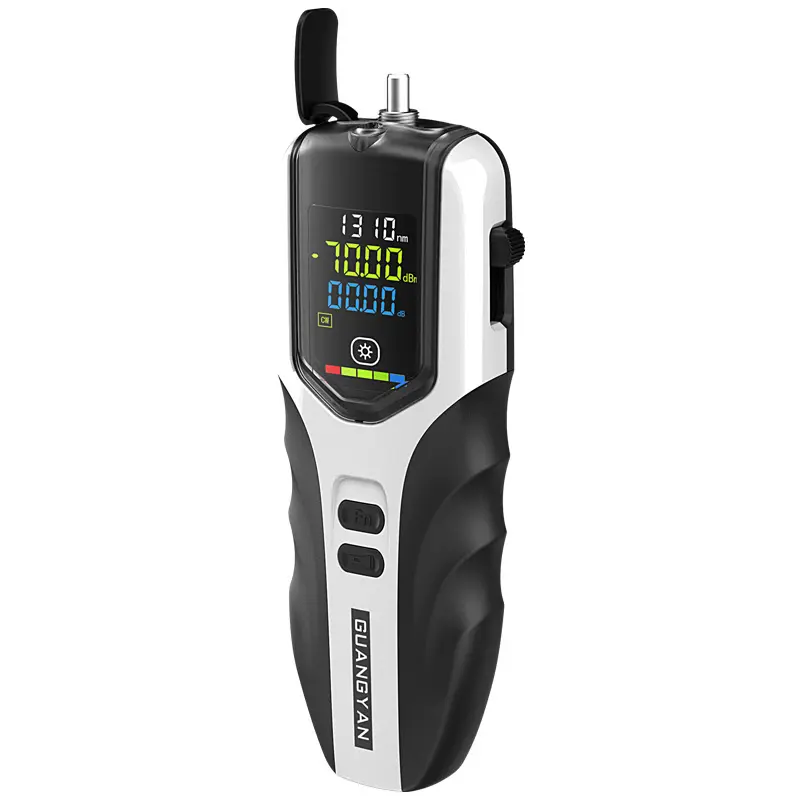 Handheld G770 Optical Light Source 800/1700nm OPM FTTH Optic Laser power meter and 1-5MW Fiber Optic Visual Fault Locator