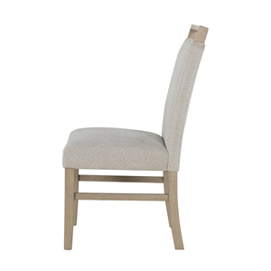 เก้าอี้ทานข้าวผ้าสีเทาอ่อน ดีไซน์เรียบง่าย ทันสมัย แข็งแรง - Product Image 5