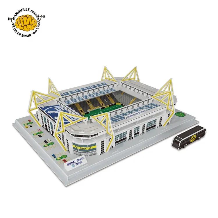 3D foam puzzle famous architecture trip souvenir football Stadium puzzle Park stadium (Germany)