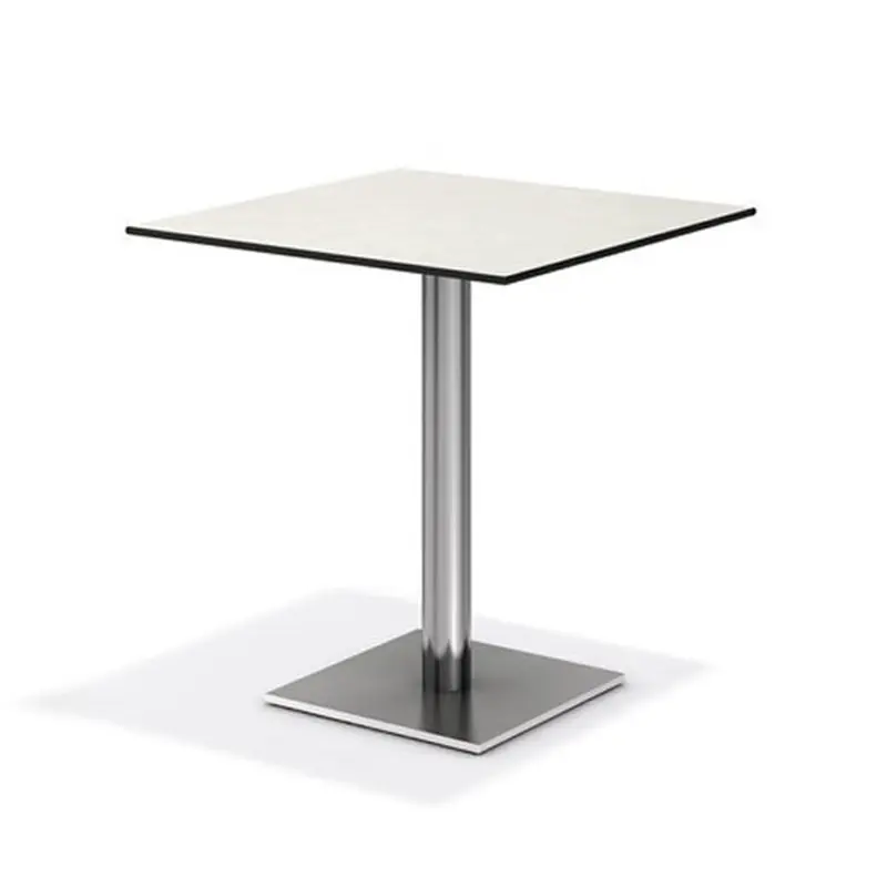 Mesa laminada de madera contrachapada HPL para restaurante australiano, mesa única para cafetería, personalizada, venta al por mayor, 60x60