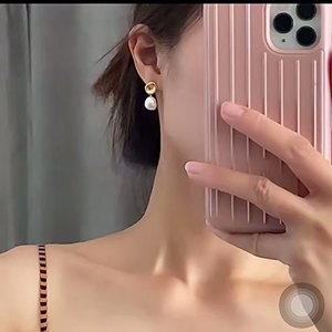 ต่างหูมุกสไตล์บาร็อคคลาสสิกหลากสีต่างหูเรียบง่ายอ่อนโยนต่างหูอเนกประสงค์ต่างหูแบบหนีบหูสำหรับผู้หญิง - Product Image 4