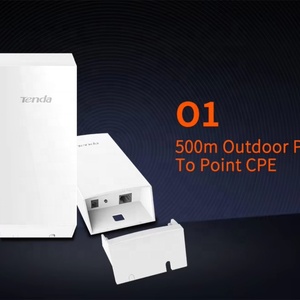 Tenda O1-5G 5.8GHz 867Mbps กลางแจ้ง Point TO Point สะพาน Wi-Fi ระยะทาง1กม. CPE กลางแจ้ง2 * 9dBi เสาอากาศ - Product Image 2