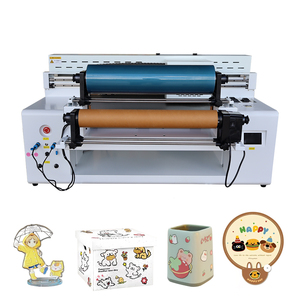 9060 CuộN phẳng UV máy in phun xp600 tự động màn hình cảm ứng tốc độ cao Máy phổ quát cho gỗ da Acrylic dập nổi - Product Image 3