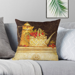 Vintage Blossom Home Decor <span class=keywords><strong>Funda</strong></span> de <span class=keywords><strong>almohada</strong></span> de lino Decorativo Rosa <span class=keywords><strong>Azul</strong></span> Cojines <span class=keywords><strong>Funda</strong></span> de <span class=keywords><strong>almohada</strong></span> - Product Image 5