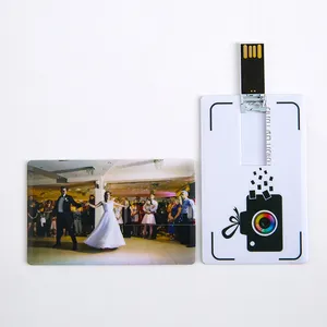 Gitra Custom Business carta di credito carta di credito USB Flash Memory Drive 8GB 16GB 32GB 64GB 128GB Memory Stick con marchio Cle Card