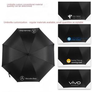 Paraguas de Golf Personalizable de Tela Pongee Recta con Pantalla y Impresión Digital, 140 cm de Diámetro Abierto, para Uso Exclusivo en Tiendas 4S - Product Image 2