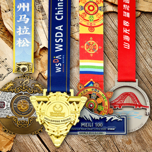 เหรียญโลหะแบบกำหนดเองสำหรับงานกีฬาที่ระลึก สไตล์วินเทจโบราณ ชุบเคลือบเงา - Product Image 4