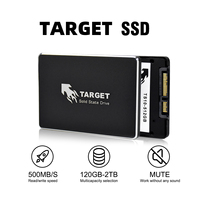 Hard Disk SSD Target, Hard Disk SSD Target SATA III 120GB ke 512GB, kompatibel dengan laptop dan Desktop 1 2 4TB