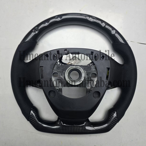 Volante Deportivo de Fibra de Carbono y Cuero Perforado con LED para Honda CRV, Venta al Por Mayor - Product Image 2