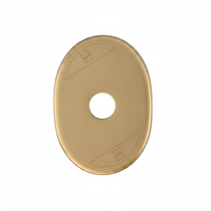 MOTTURA 65x90 con finitura satinata stemchion moderno minimalista per manopola del cilindro zinco maniglie per Villa/bagno/porta Hotel 95403 Br - Product Image 2