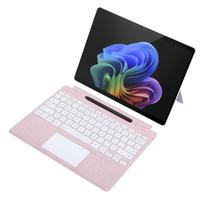Clavier sans fil de tablette rétroéclairé de haute qualité pour MicroSoft Surface Pro 9/10/11/12 avec pavé tactile