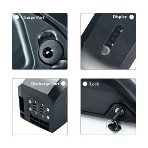 Uscita laterale Hailong Himiwa ebike batteria 48V 17.5Ah 20Ah Windhorse D3 batterie elettriche per biciclette - Product Image 5