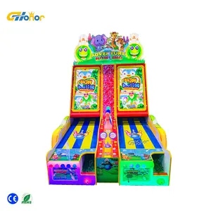 Vendita calda a buon mercato per bambini palle da Bowling gioco Arcade macchina per bambini palle da lancio macchina per videogiochi Bowling