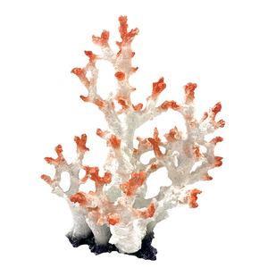 Viskom Kleurrijk <span class=keywords><strong>Aquarium</strong></span> Hars Koraal Decoratie Kunstmatig Ornament met Rotsonderstel - Product Image 6