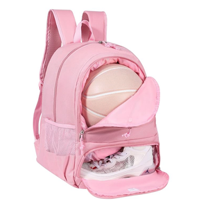 Échantillon gratuit de sac à dos de basket-ball pour hommes avec compartiment à chaussures, pliable, étanche et grande capacité sac à dos de sport décontracté - Product Image 1