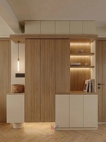 Buffet de chambre moderne et minimaliste en bois de luxe, écologique, réglable, assemblé sur mesure, avec 5+ tiroirs, autoportant, pour salle de sport