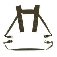 Harnais tactique universel en forme de H avec sangle de taille pour porte-équipement de poitrine compatible avec les séries MK3, MK4, MK5, D3, MU