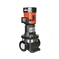 Pompa Sentrifugal Multistage Vertikal 0.75kW SS304 Tekanan Rendah Debit 12m/h Head 18m 3-Fasa IP55 Pengolahan Air