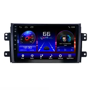 9Inch Android 9 Gps Navigation System For Suzuki Sx4 2006 - 2012 Android Car Stereo Car Double Din Multimedia Player