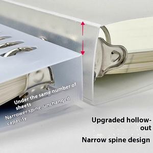 All'ingrosso Notebook di alto valore per gli studenti delle scuole medie e medie palmare morsetto di ferro rimovibile speciale fibbia ad anello ispessita - Product Image 3