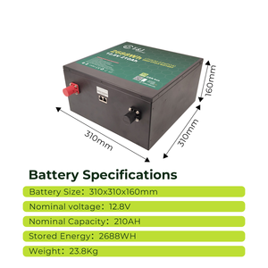 <span class=keywords><strong>Batterie</strong></span> RV améliorée 12V 210Ah Bluetooth Lifepo4, remplacement direct <span class=keywords><strong>pour</strong></span> <span class=keywords><strong>AGM</strong></span> SLA, <span class=keywords><strong>pour</strong></span> <span class=keywords><strong>camping</strong></span>-<span class=keywords><strong>car</strong></span>, caravane - Product Image 6