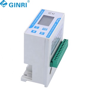 3 giai đoạn 220V 380V điều chỉnh LCD hiển thị quá áp thấp Điện áp Din Rail động cơ bảo vệ tiếp sức - Product Image 6