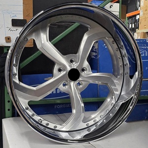 Cerchi Forgiati SHIN-103 Deep Dish a 2 Pezzi 5X112 5X120mm per Ford 250 Monte <span class=keywords><strong>Impala</strong></span> Chevelle Caprice - Product Image 5