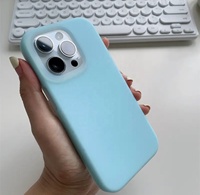 Coque de téléphone en silicone Ice Jelly pour iPhone 16 Pro Max 2-en-1, couleur unie, coque de téléphone Candy pour iPhone 15 Pro Max, coque de téléphone robuste