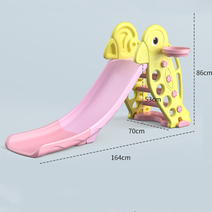 สไลเดอร์พลาสติกสีสันสดใสสำหรับเด็กเล็ก ประกอบง่าย ใช้งานได้ยาวนาน พับเก็บได้ - Product Image 4