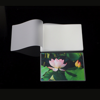 Vente chaude en gros Film de laminage plastique holographique pour sublimation, film de recouvrement pour peinture, film de laminage brillant A3