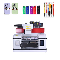 Printer UV 3360 CMYKWV, dengan Printer ganda XP600