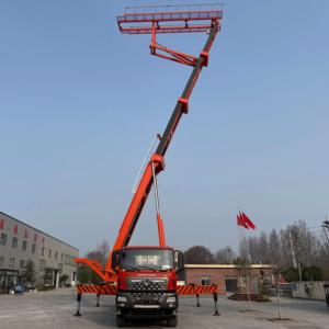 Plataforma de Trabajo Aérea Automática Montada en Vehículo de Alta Capacidad de Carga (8-20 Toneladas) para Equipos de Construcción de Techos en Altura - Product Image 4