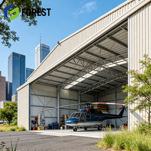 Hangar de Aviones de Estructura Metálica de Alta Resistencia Estándar, Resistente al Viento, para Logística Aeronáutica, Calidad de Exportación - Product Image 1