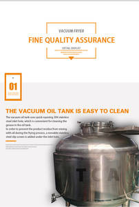 Вакуумная мини-Фритюрница 10-300kgh, вакуумная фритюрница, вакуумная фритюрница - Product Image 4