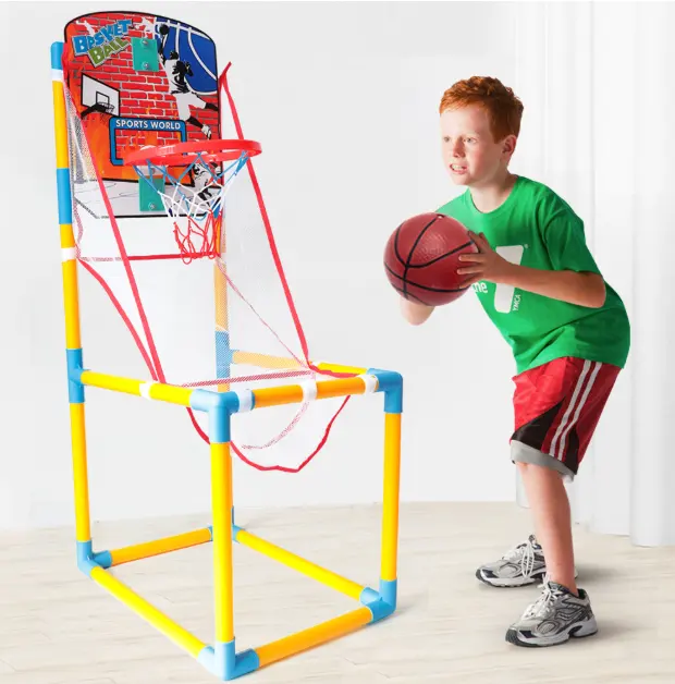 Hot Sell 2020 Amazon Outdoor Or Indoor Arcade Games Plastic Football Basketball Goal Sports Toys For Kids