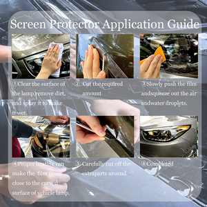 Pellicola Adesiva OEM per Fari e Fanali Auto, Antigraffio, Cambia Colore, Rivestimento Superiore con Rotolo, Accessori Veicoli, Strumento Elettronico - Product Image 4