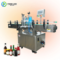 Machine d'étiquetage automatique pour bouteilles de bière en verre, équipement d'étiquetage de bouteilles pour l'emballage des boissons, avec colle froide humide