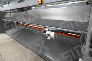<span class=keywords><strong>Cisaille</strong></span> à guillotine semi-automatique CNC hydraulique haute précision SMAX QC12K 4x2500mm en acier inoxydable 5.5kW pour tôles - Product Image 3