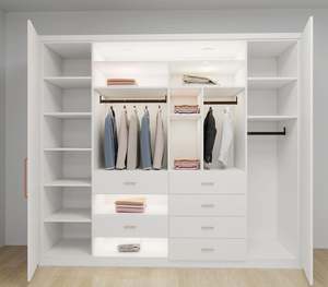 Armario Especial con Perchero para Pantalones, Armario de Acero Inoxidable para el Cuidado de la Ropa - Product Image 2