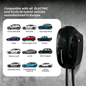 เครื่องชาร์จรถยนต์ไฟฟ้าแบบติดผนังอัจฉริยะ 7KW 32A AC ชนิดที่ 2 ปลั๊ก EU สำหรับใช้ในบ้าน สถานีชาร์จเร็ว สำหรับรถยนต์พลังงานใหม่ - Product Image 2