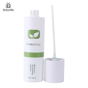 Juego de Botellas Cosméticas de Vidrio Blanco de Lujo de 30 ml, 50 ml y 100 ml, Envases Vacíos Personalizados para el Cuidado de la Piel con Bomba Pulverizadora para Tónico, Loción y Suero - Product Image 3