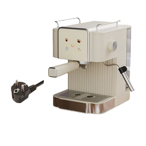 Cafetera Semiautomática Italiana de 20 Bares - Máquina de Espresso Doméstica de Alta Presión de Acero Inoxidable con Función de Espuma de Leche - Product Image 5