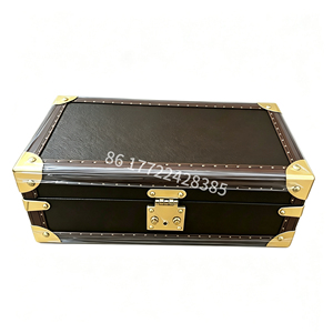 Factory Direct Brand <b>Watch</b> Storage Box & <b>Cases</b> For Man , Custom Logo Luxury 8 Slots <b>Watch</b> Organizer for Famous Brand <b>Watches</b> - Product Image 6