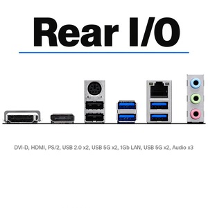 <span class=keywords><strong>MSI</strong></span> PRO B550M-B เมนบอร์ดตั้งโต๊ะ AM4 ซ็อกเก็ต <span class=keywords><strong>B550</strong></span> ชิปเซ็ต DDR4 ช่องสัญญาณคู่ 128GB M.2 PCIe 3.0 SATA III DVI VGA - Product Image 4