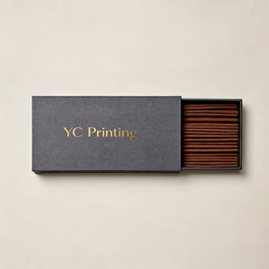 Cajas <span class=keywords><strong>de</strong></span> Incienso <span class=keywords><strong>de</strong></span> Cartón Rígido <span class=keywords><strong>de</strong></span> Lujo Hechas a Mano con Papel Texturizado Personalizado, Cajas <span class=keywords><strong>de</strong></span> Incienso con Cajón Deslizante, Embalaje para Cajas <span class=keywords><strong>de</strong></span> Matchas - Product Image 5