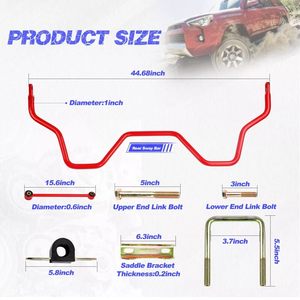 MARVELAND Barre stabilisatrice arrière anti-roulis pour TOYOTA TUNDRA 2007-2021 - Product Image 6