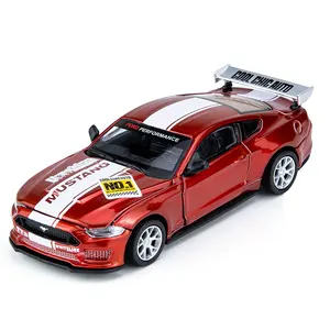 1/42 Fo GT 2108 Alloy Racing Car Model Diecasts rd Metal Vehicles Pullback Sound And Light Metal Car Model For Children toy