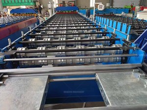 Fully Automatic PLC Glazed Tile Roll Forming Machine with Servo Shearing - High Precision Roofing Sheet Making Equipment - Product Image 5