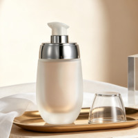 Flacon pompe en verre – Bouteille de voyage multi-usage de 30 ml pour fond de teint et autres produits cosmétiques